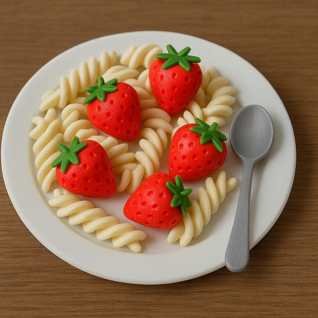 Truskawki i makaron – urokliwe menu Igi Świątek